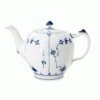 Teekannen Royal Copenhagen Musselmalet Gerippt Teekanne 1,0ltr. 1101141