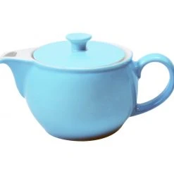 Teekannen Dibbern Solid Color Hellblau Teekanne 0,80ltr.