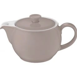 Teekannen Dibbern Solid Color Kiesel Teekanne 0,80ltr.