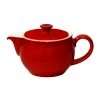 Teekannen Dibbern Solid Color Paprika Teekanne 0,80ltr.