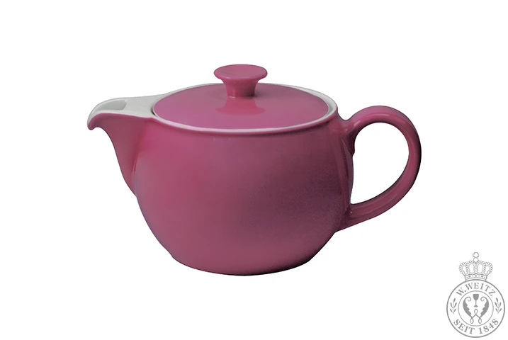 Teekannen Dibbern Solid Color Pink Teekanne 1,10ltr.