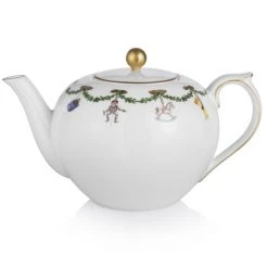 Teekannen Royal Copenhagen Star Fluted Christmas Teekanne 1,2ltr. 2503141