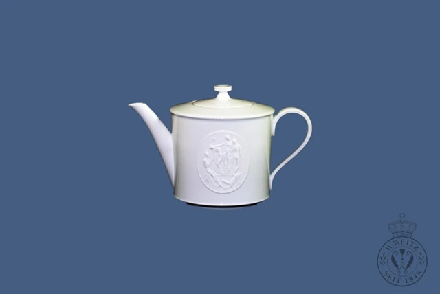 KPM - Berlin Teekannen KPM - Berlin Arkadia Weiß Teekanne 1ltr. Urteil Des Paris