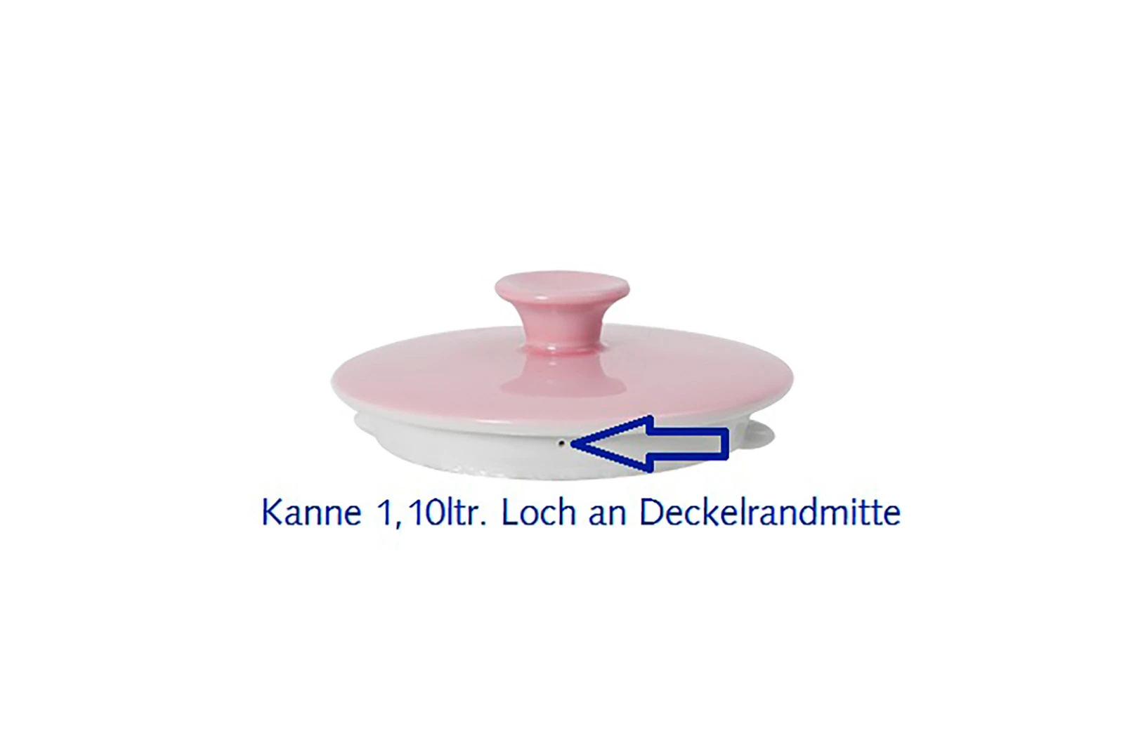 Teekannen Dibbern Solid Color Eisblau Deckel Für Teekanne 1,10ltr. – Bild 3