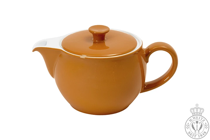 Teekannen Dibbern Solid Color Bernstein Teekanne 1,10ltr.