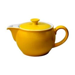 Teekannen Dibbern Solid Color Sonnengelb Teekanne 0,80ltr.