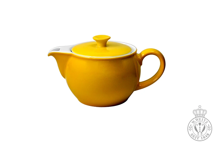 Teekannen Dibbern Solid Color Sonnengelb Teekanne 0,80ltr.