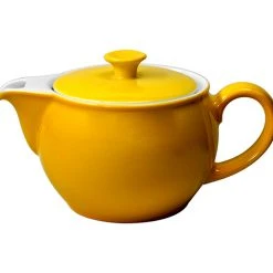 Teekannen Dibbern Solid Color Sonnengelb Teekanne 1,10ltr.