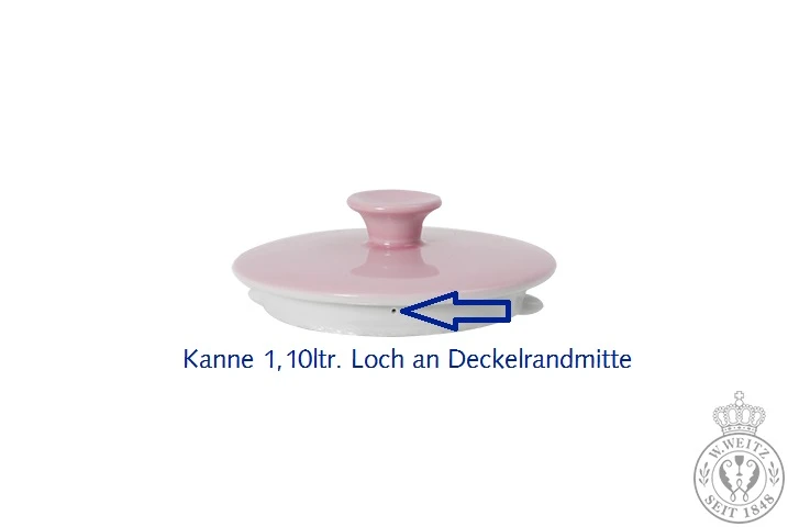 Teekannen Dibbern Solid Color Puder Deckel Für Teekanne 1,10ltr. – Bild 4
