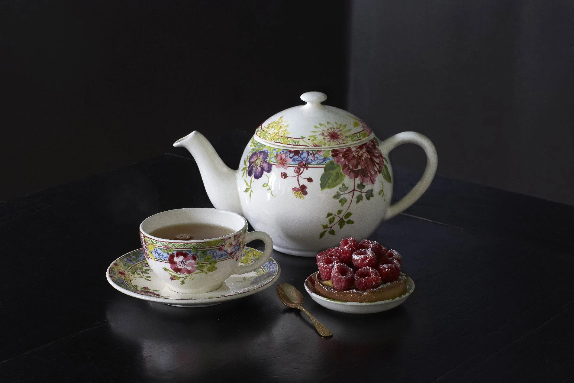 Teekannen Gien Millefleurs Teekanne Klein 0,45ltr. – Bild 2