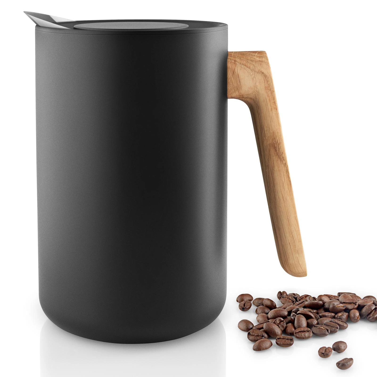 Isolierkannen Eva Solo Nordic Kitchen Isolierkanne 1,00ltr. Schwarz – Bild 2