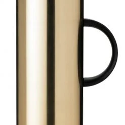Isolierkannen Stelton EM77 Isolierkanne 1,0ltr. Brushed Brass/ Messing Gebürstet 900-8